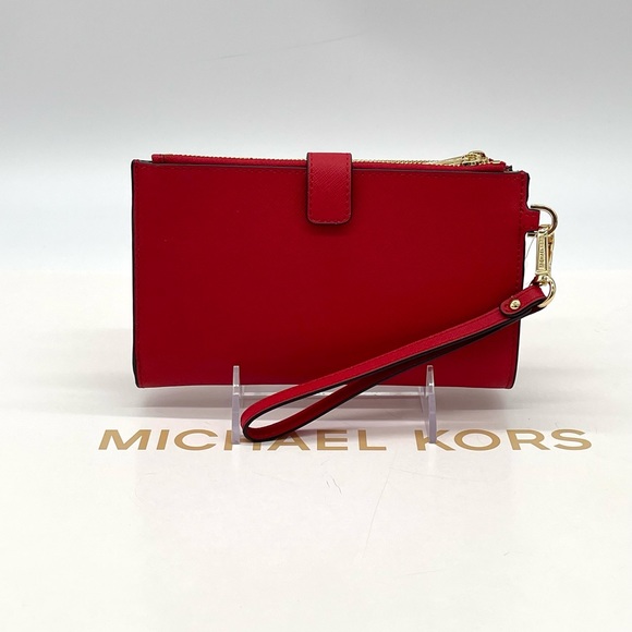 Michael Kors Large Double Zip Wallet Wristlet - Picture 4 of 7